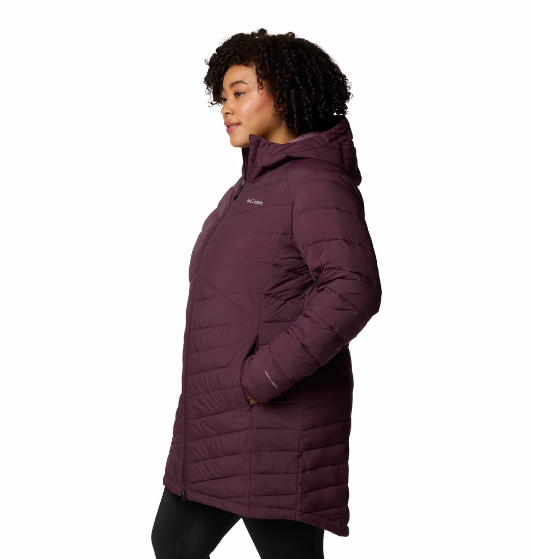 Columbia Women Red Joy Peak II Mid Jacket (Plus Size) - Image 5