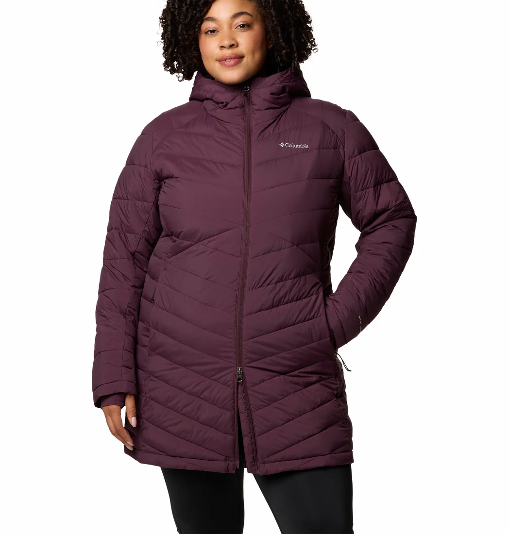 Columbia Women Red Joy Peak II Mid Jacket (Plus Size) - Image 8