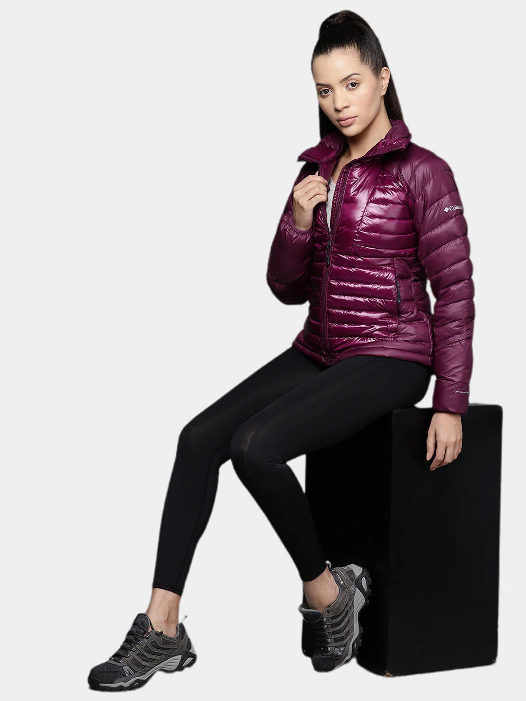 Columbia Women Purple Labyrinth Loop Jacket - Image 10