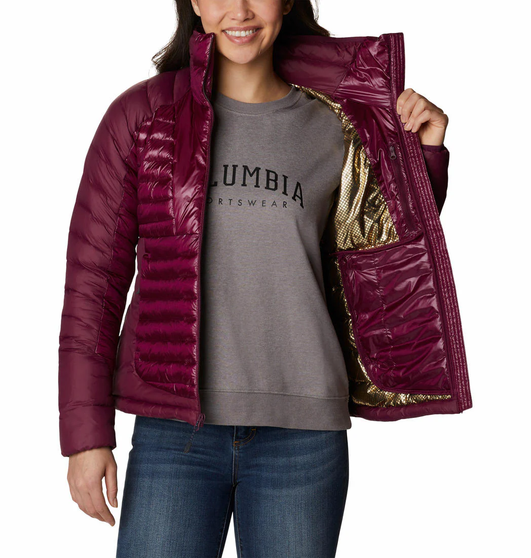 Columbia Women Purple Labyrinth Loop Jacket - Image 3
