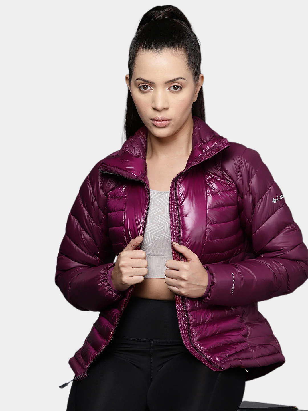 Columbia Women Purple Labyrinth Loop Jacket - Image 8
