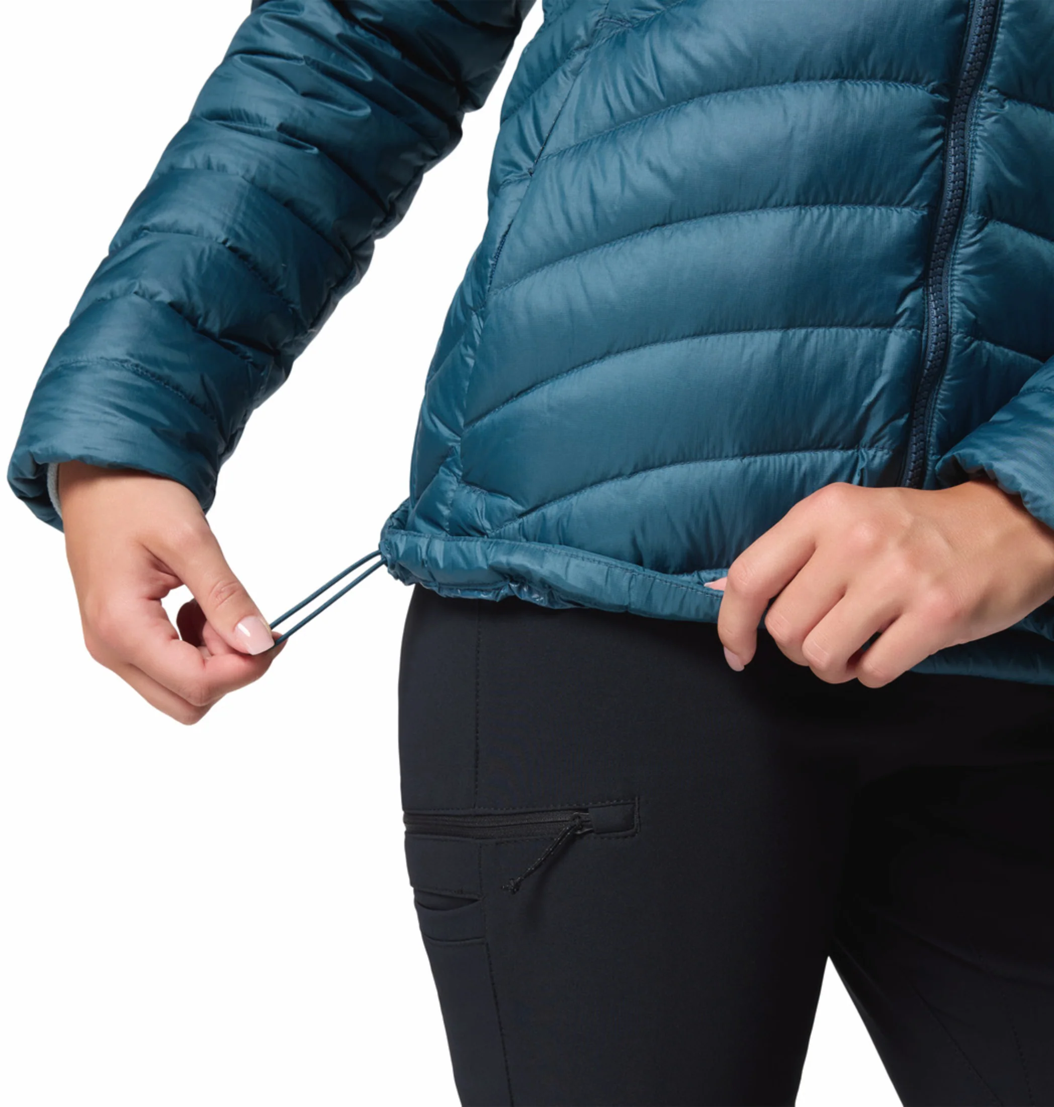 Columbia Women Teal OmniShield Corelite Down Jacket - Image 9