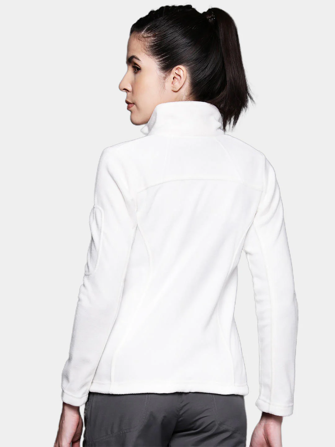 Columbia Women White Fast Trek II Jacket - Image 12