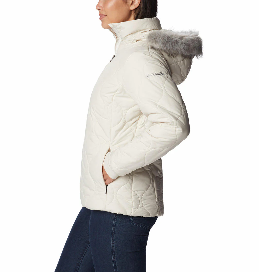 Columbia Women White Frosty Heights Jacket - Image 4