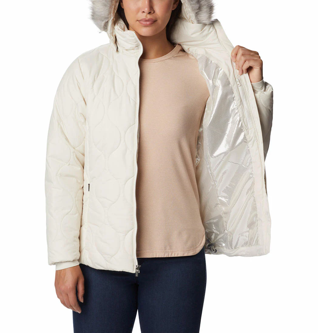 Columbia Women White Frosty Heights Jacket - Image 6