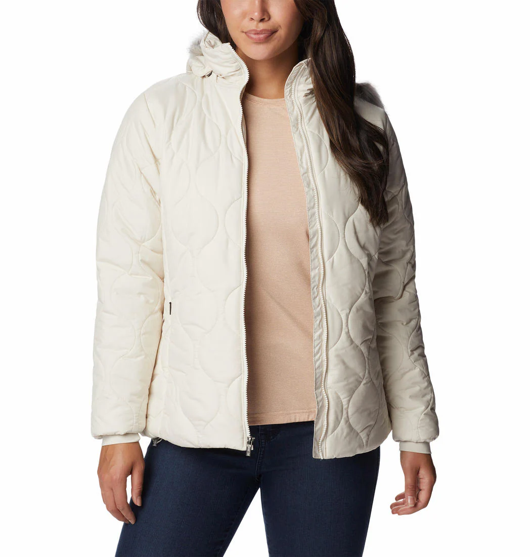 Columbia Women White Frosty Heights Jacket - Image 7