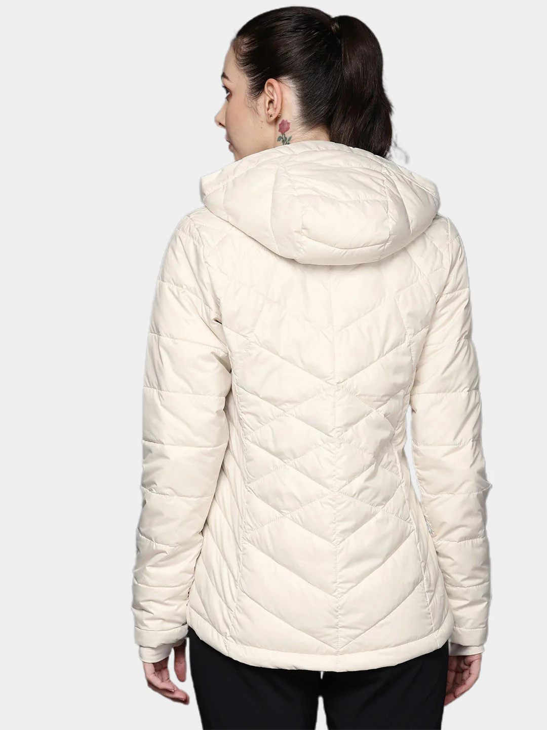 Columbia Women White Heavenly Hooded Jacket - Image 12