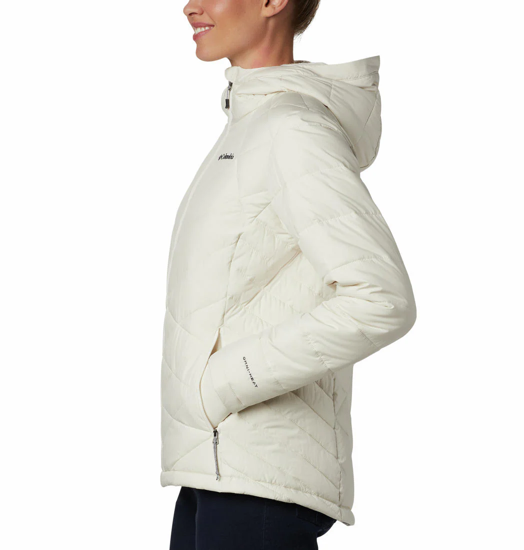 Columbia Women White Heavenly Hooded Jacket - Image 2