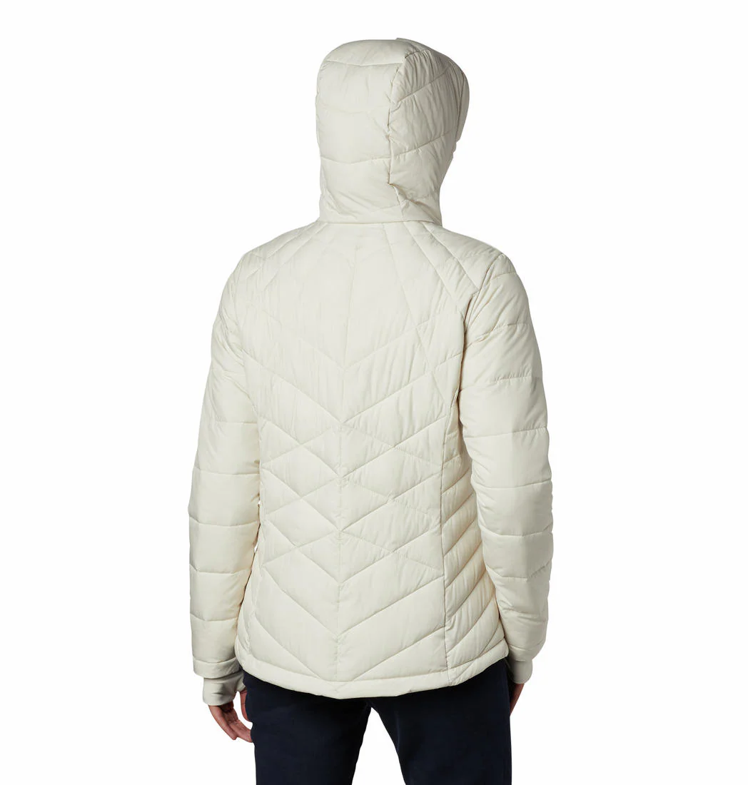 Columbia Women White Heavenly Hooded Jacket - Image 6