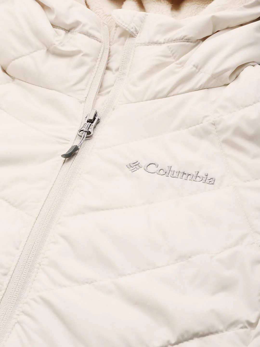 Columbia Women White Heavenly Hooded Jacket - Image 7