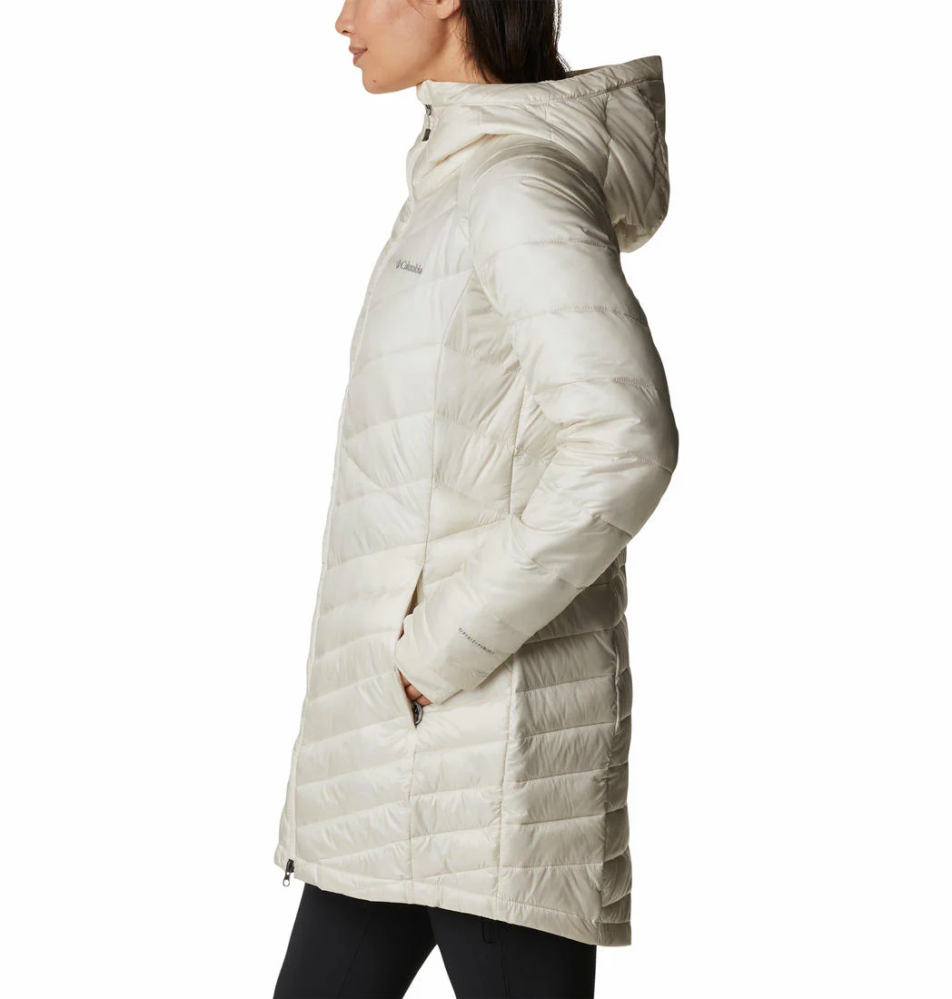 Columbia Women White Joy Peak Mid Jacket - Image 2