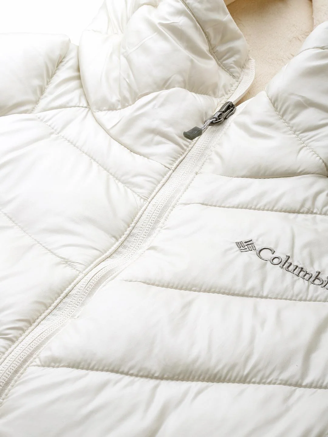 Columbia Women White Joy Peak Mid Jacket - Image 7