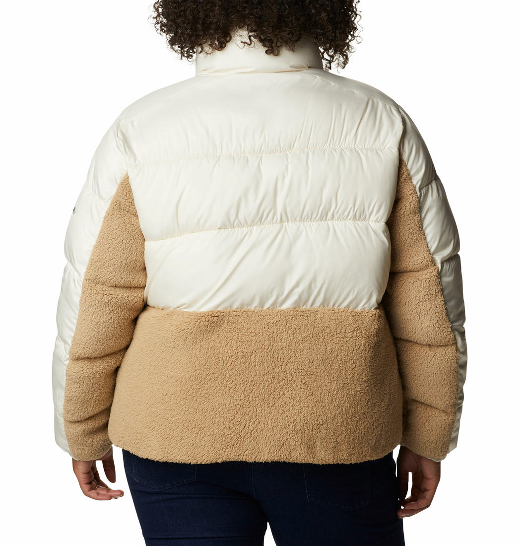 Columbia Women White Leadbetter Point Sherpa Hybrid - Image 3