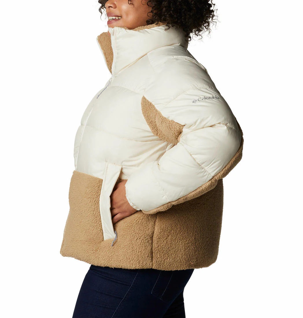 Columbia Women White Leadbetter Point Sherpa Hybrid - Image 6