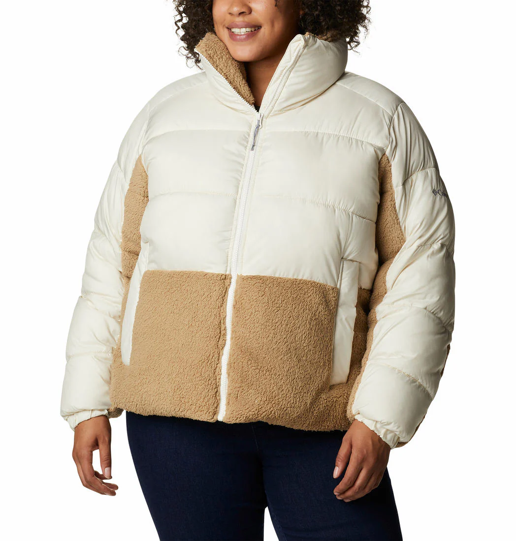 Columbia Women White Leadbetter Point Sherpa Hybrid - Image 7