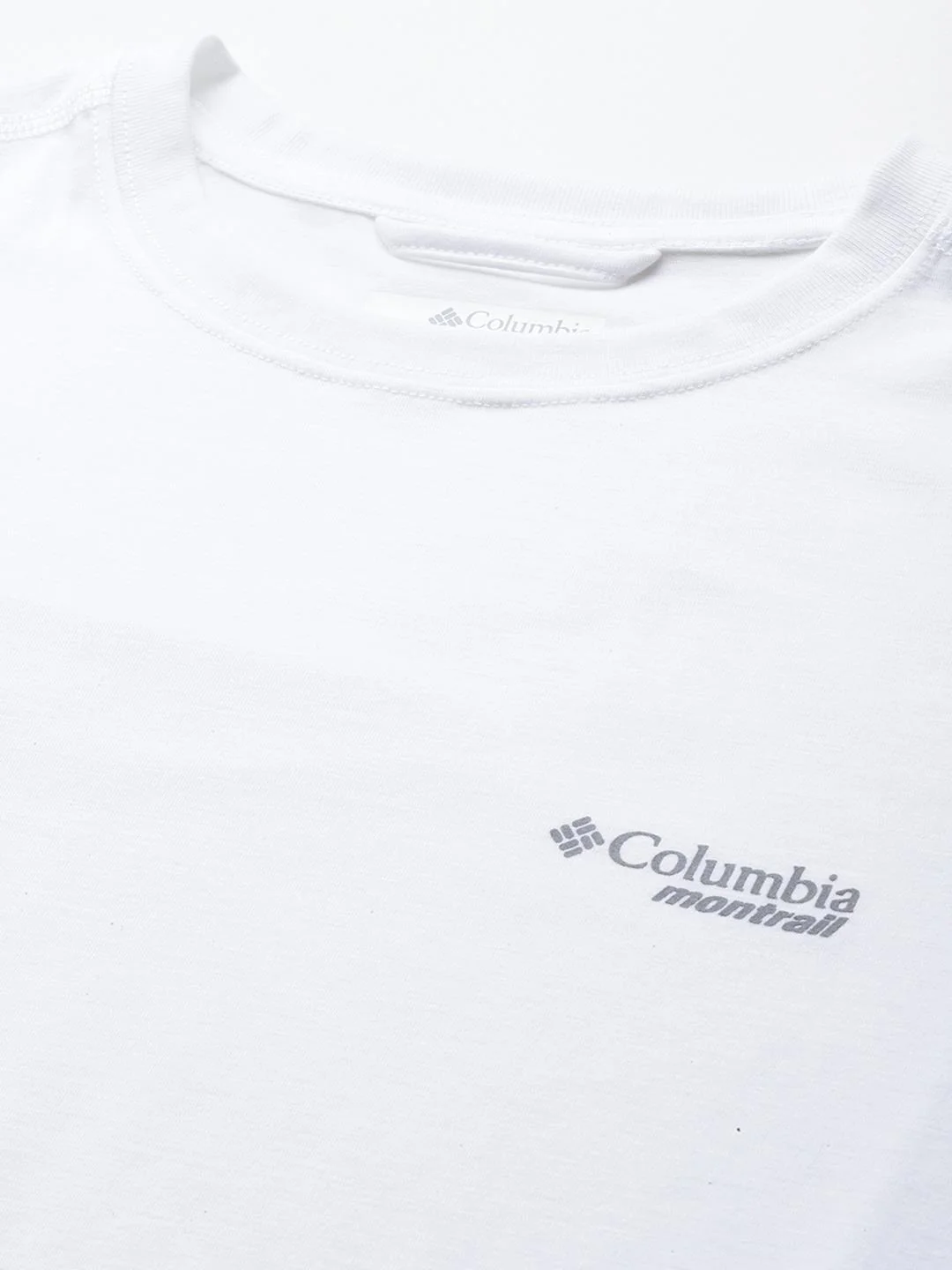 Columbia Women White W Endless Trail Running Tech Tee - Image 6