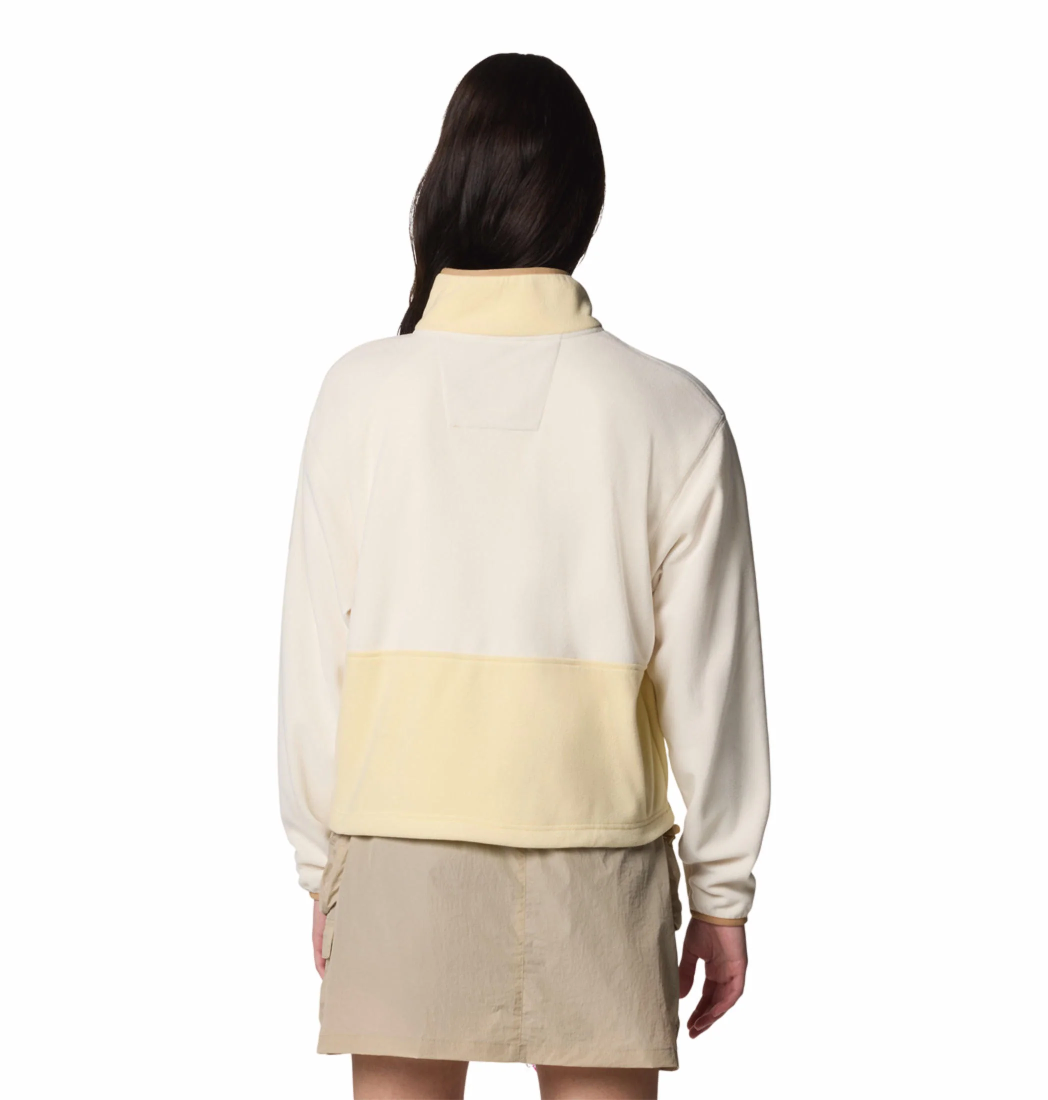 Columbia Women White Backbowl II Full Zip Fleece - Image 5