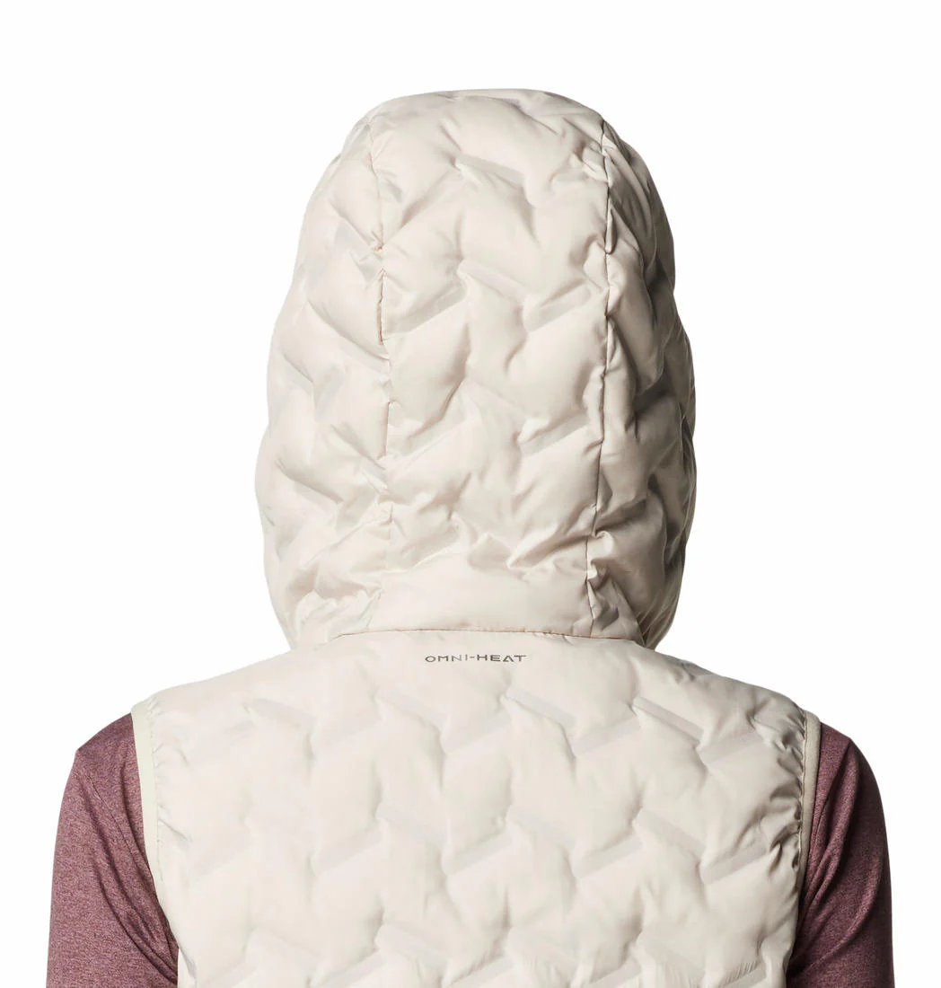 Columbia Women Brown Delta Ridge II Down Hooded Vest - Image 7