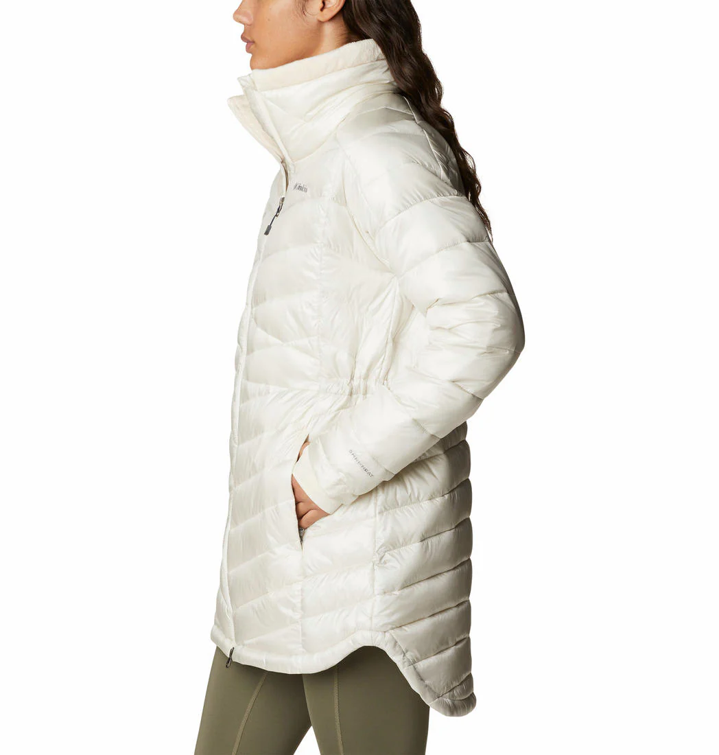 Columbia Women White Joy Peak Novelty Jacket - Image 3