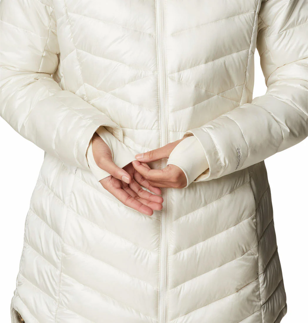 Columbia Women White Joy Peak Novelty Jacket - Image 7