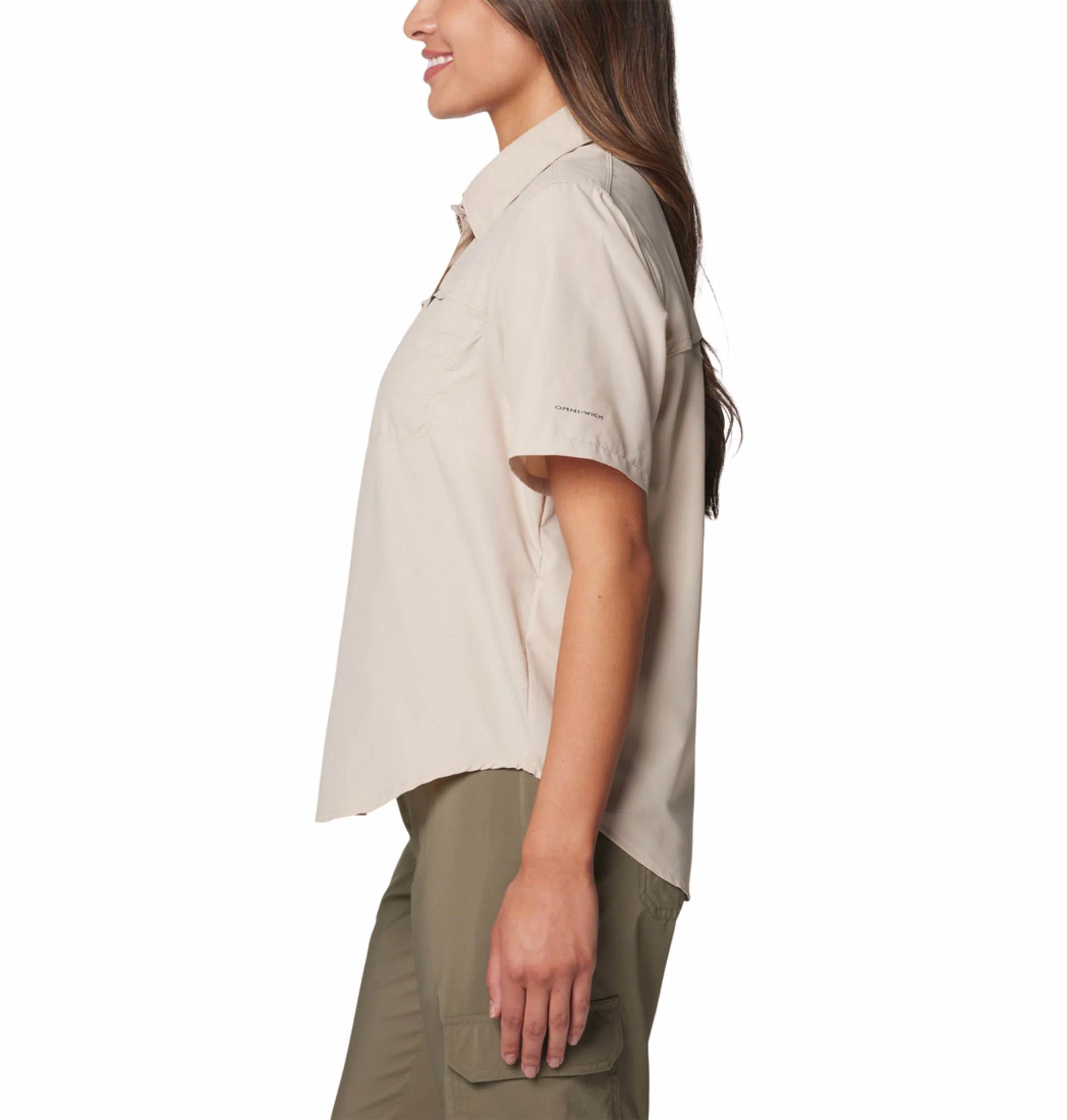 Columbia Women Brown Silver Ridge 3.0 SS (Sun Protection) - Image 4