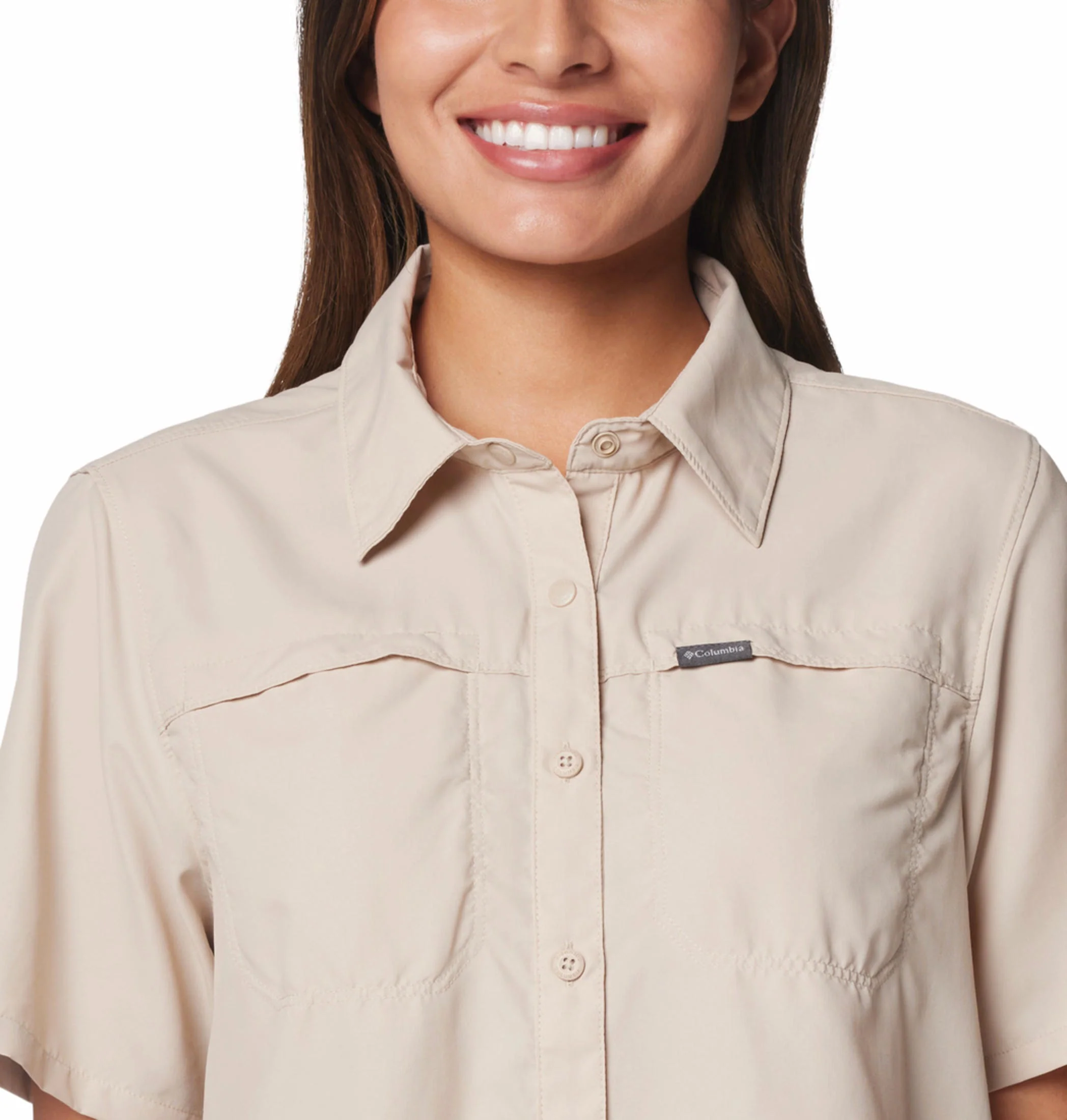 Columbia Women Brown Silver Ridge 3.0 SS (Sun Protection) - Image 5