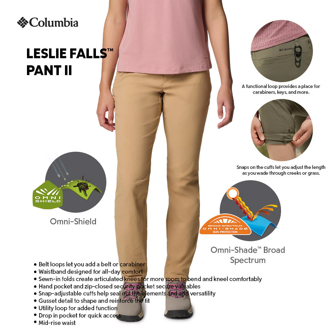 Columbia Women Brown Leslie Falls Pant II - Image 2