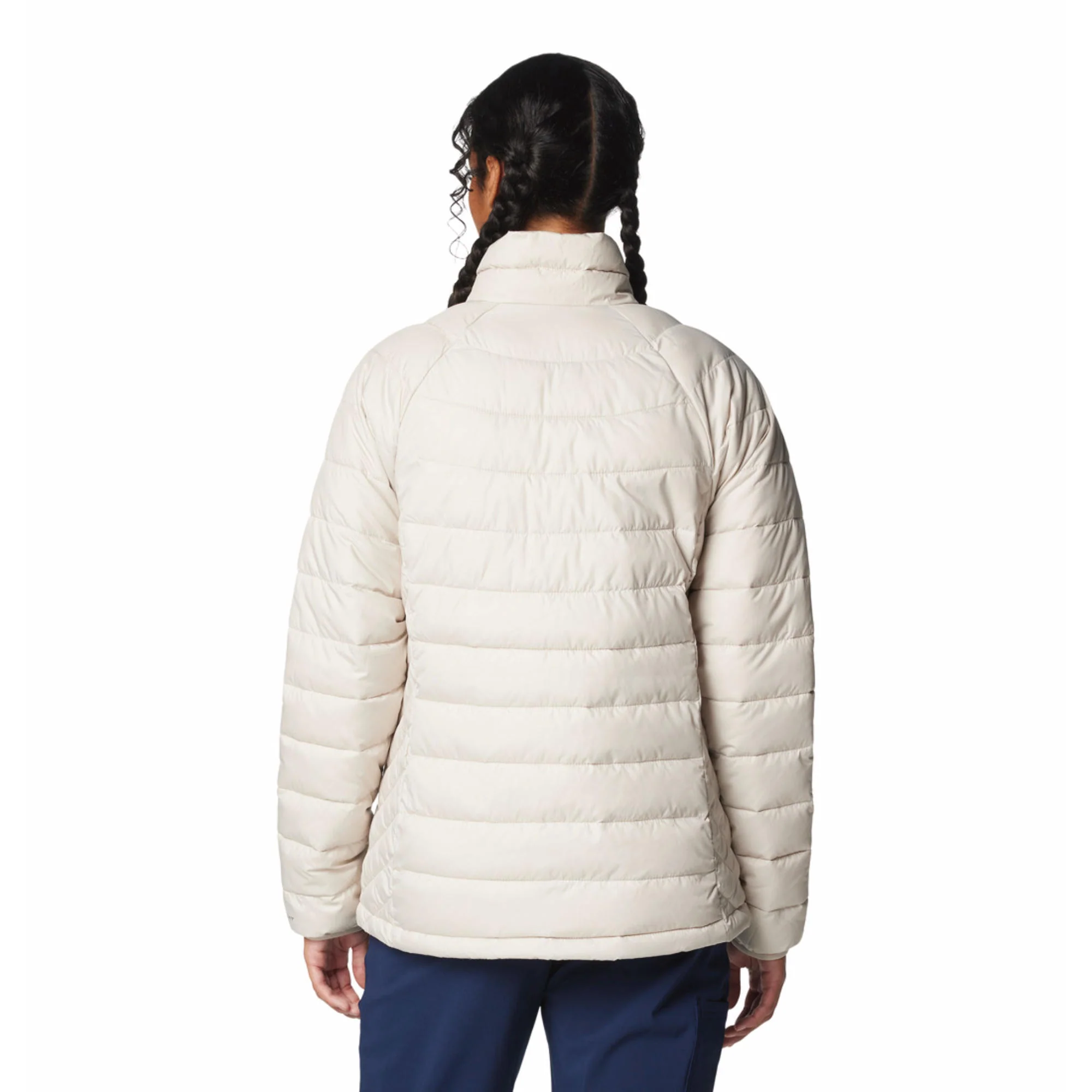 Columbia Women Brown Powder Lite II Full Zip Jacket - Image 2