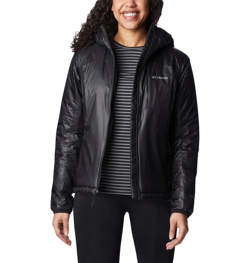 Columbia Women Black Arch Rock II Hooded Jacket - Image 8