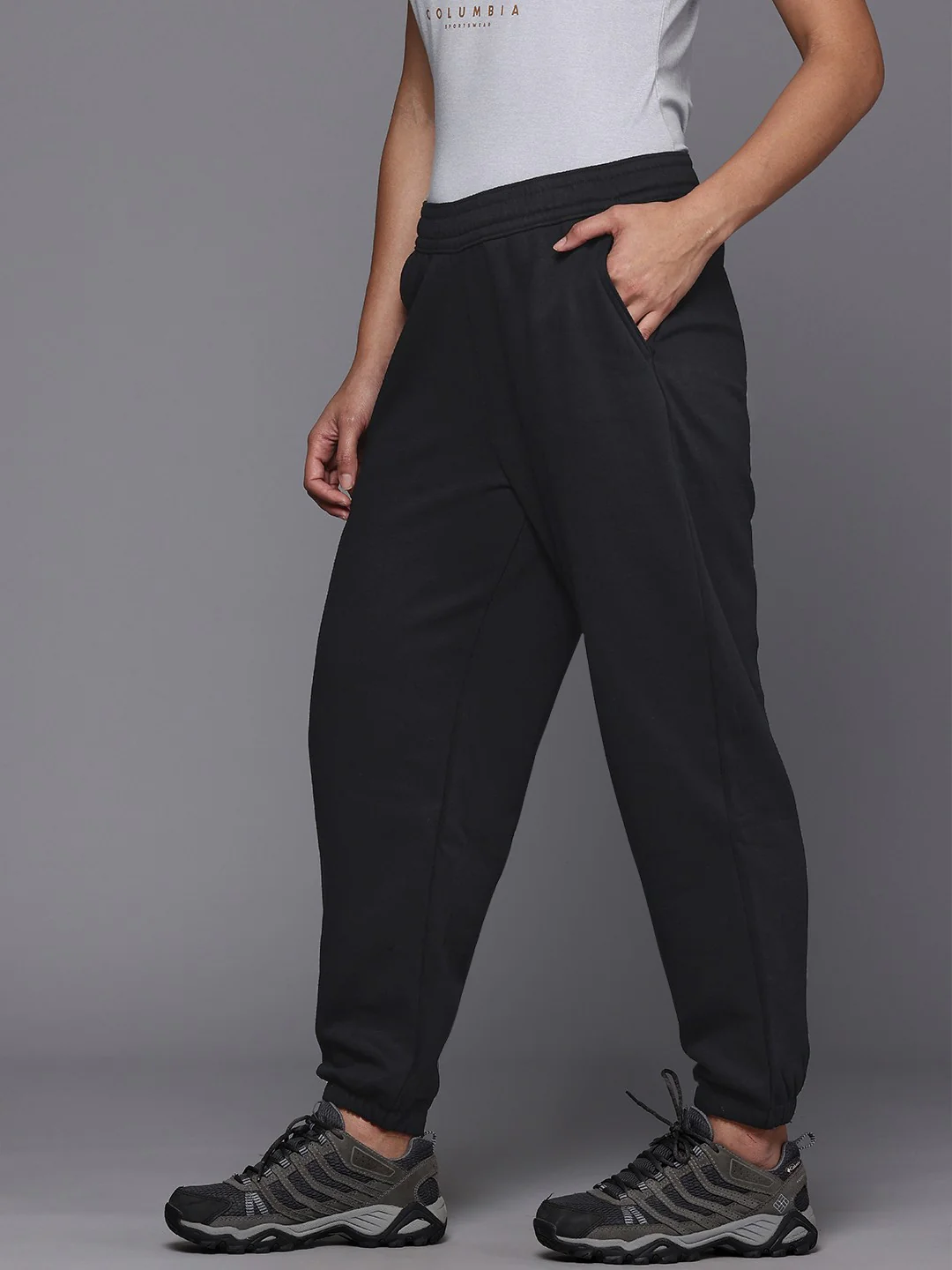 Columbia Women Black Beaumount Sweatpant - Image 3
