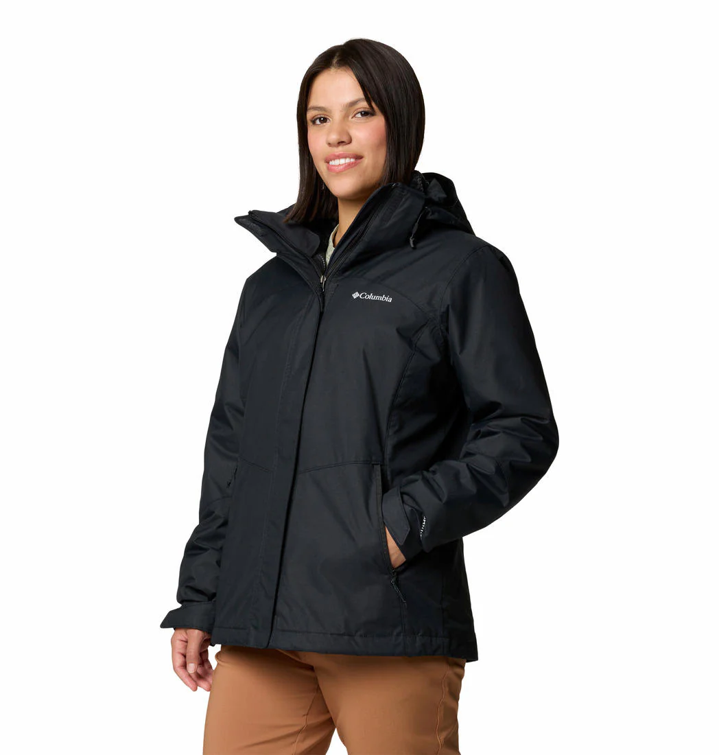 Columbia Women Black Bugaboo III Fleece Interchange Jacket - Image 3