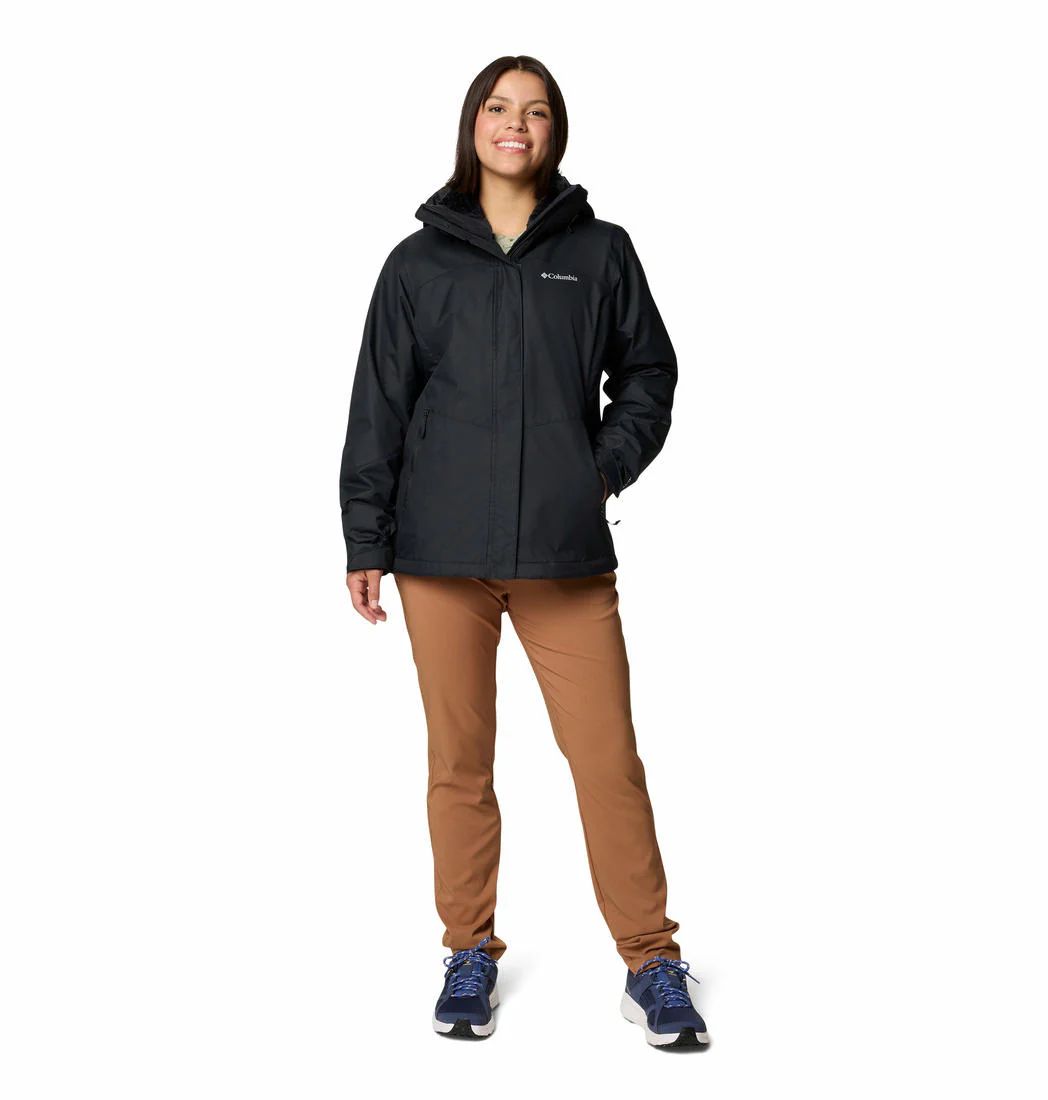 Columbia Women Black Bugaboo III Fleece Interchange Jacket - Image 4