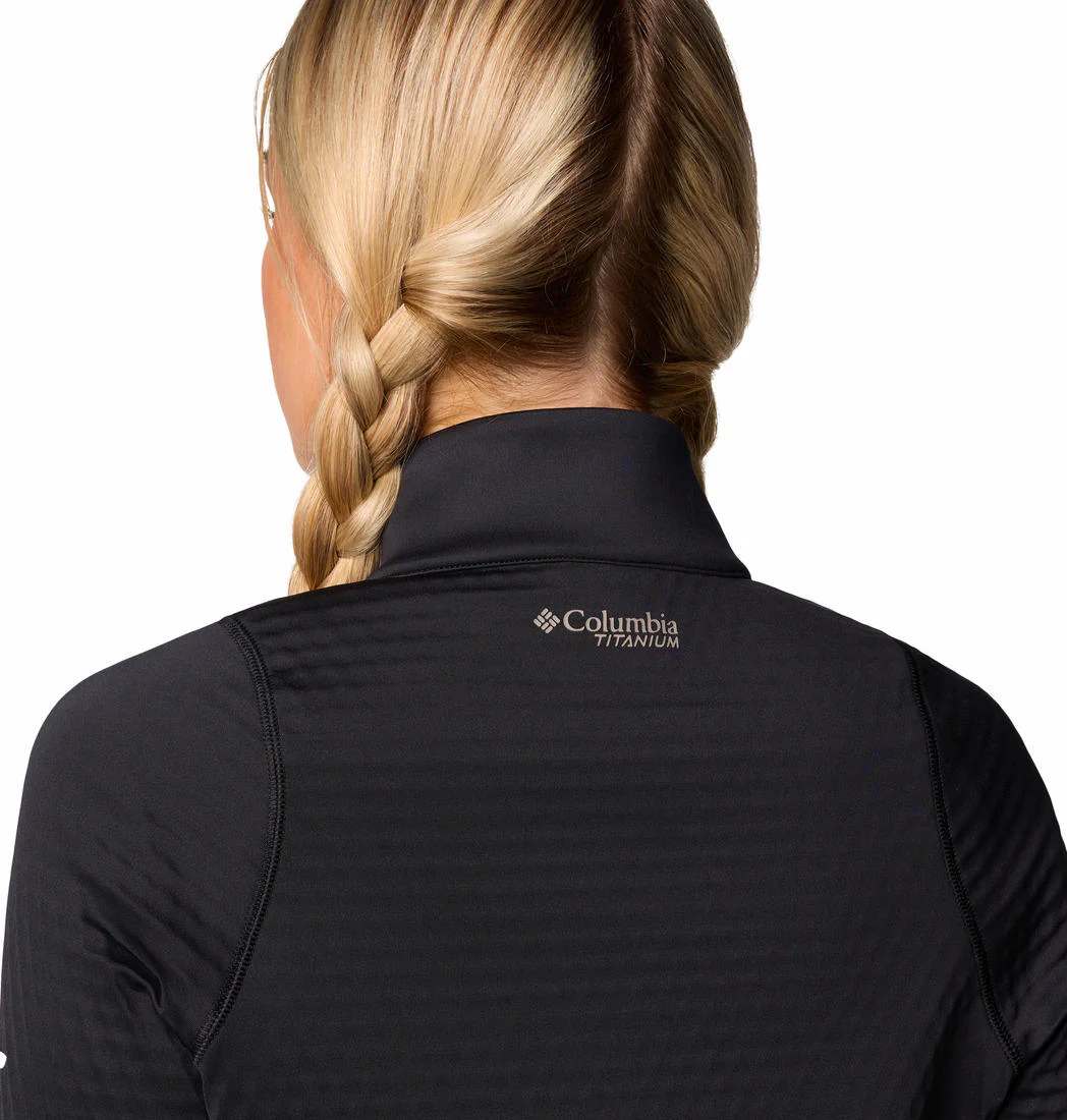 Columbia Women Black Crystal Leaf Omni-Heat Helix FZ - Image 8