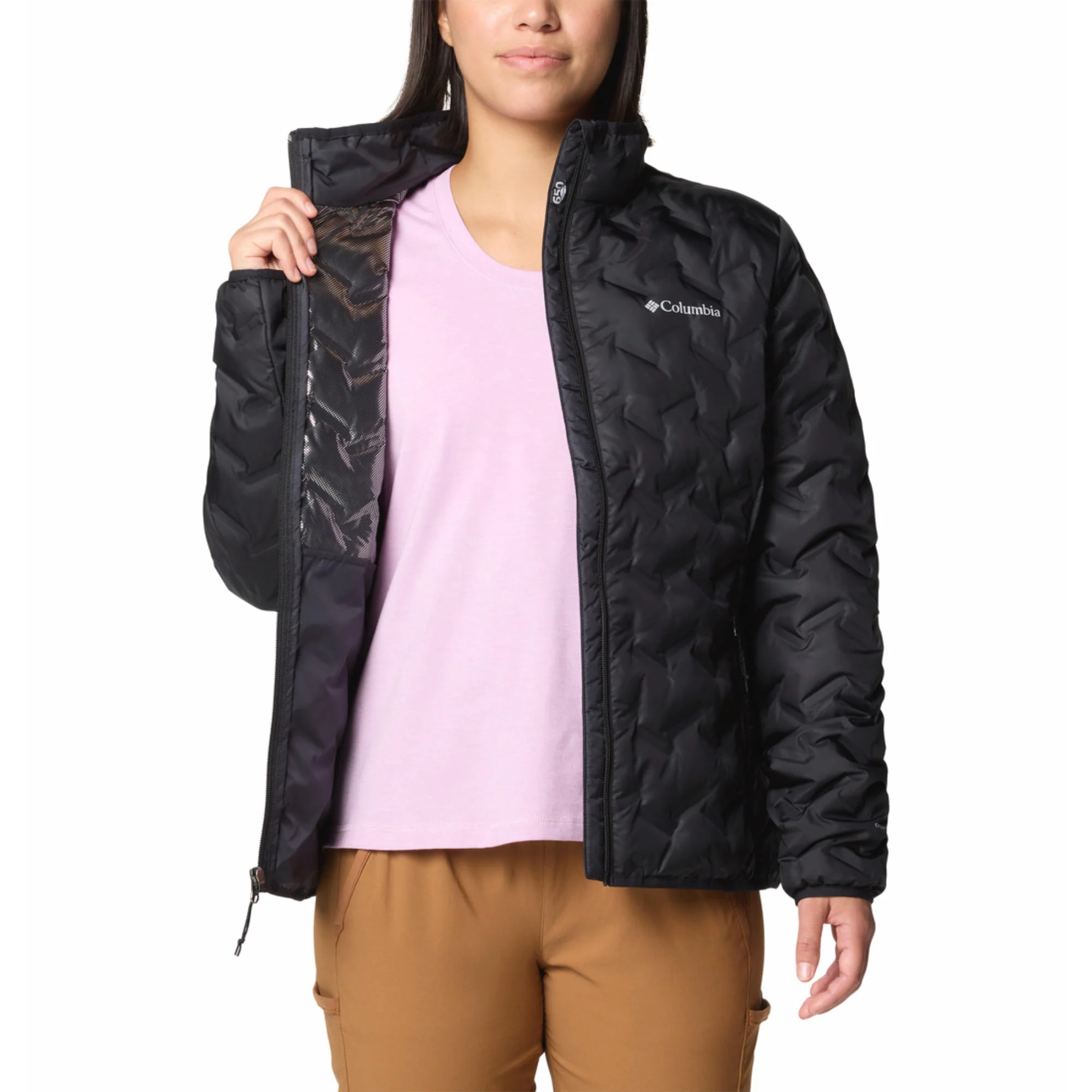 Columbia Women Black Delta Ridge II Down Jacket - Image 7