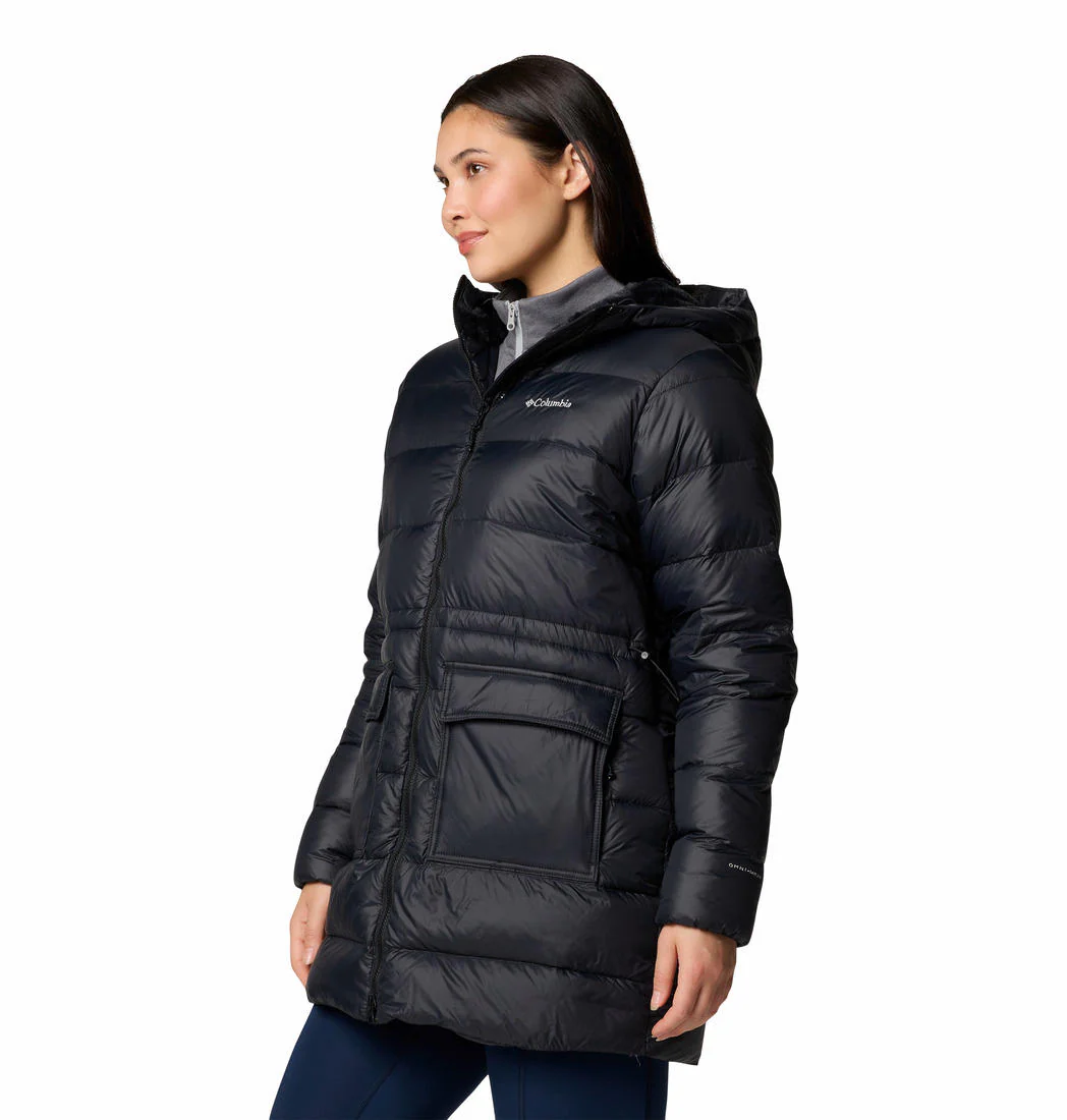 Columbia Women Black Harmony Falls Mid Down Jacket - Image 3