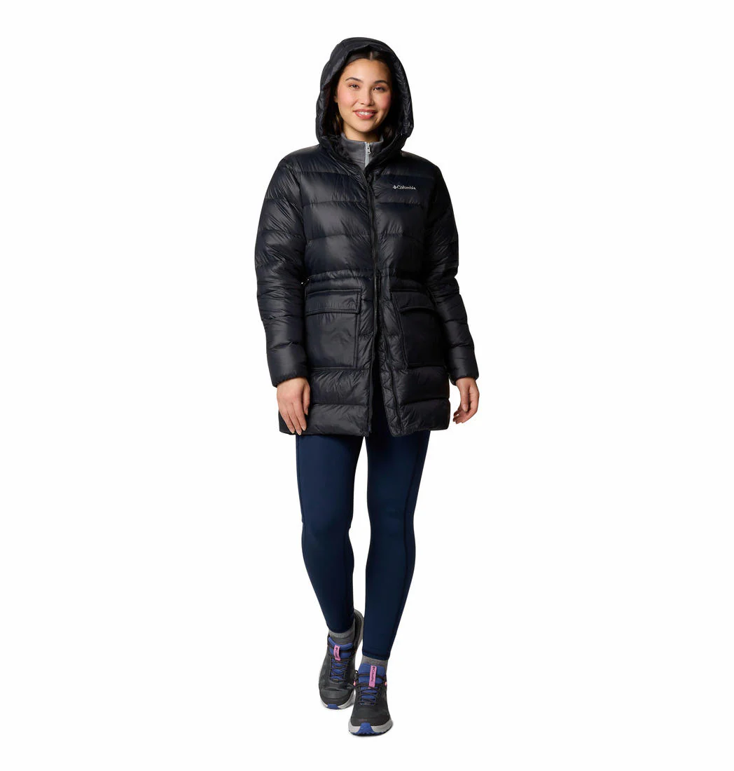 Columbia Women Black Harmony Falls Mid Down Jacket - Image 4