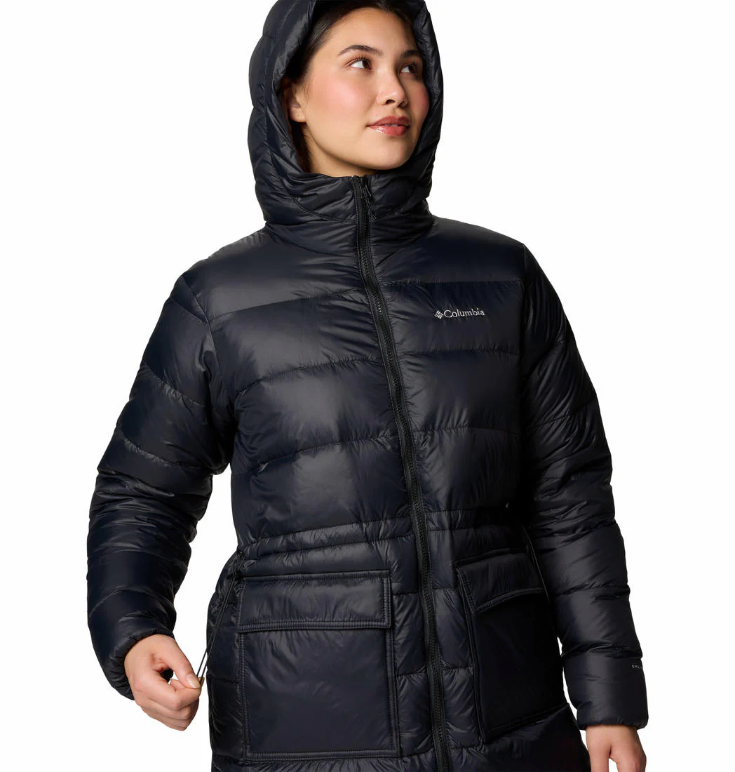 Columbia Women Black Harmony Falls Mid Down Jacket - Image 6