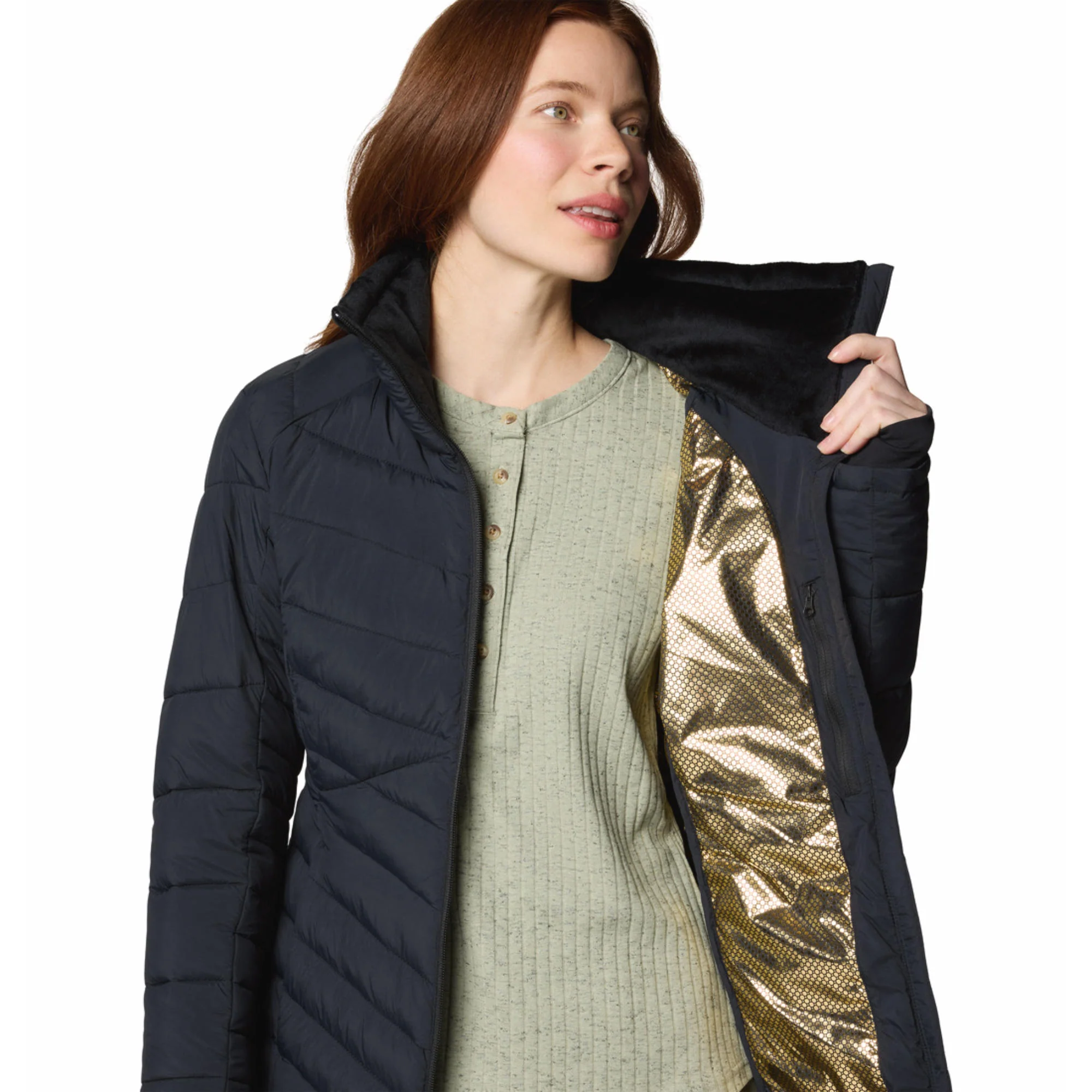 Columbia Women Black Joy Peak II Full Zip Jacket - Image 5