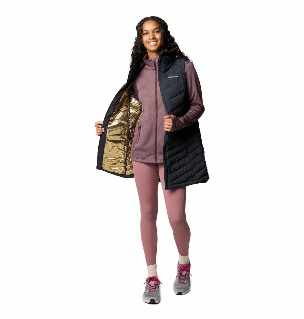 Columbia Women Black Joy Peak II Long Vest - Image 4