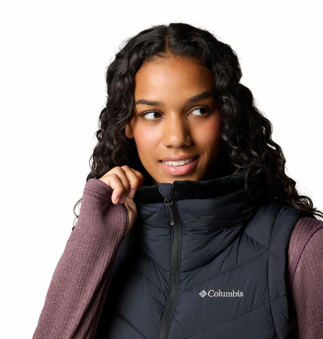 Columbia Women Black Joy Peak II Long Vest - Image 5