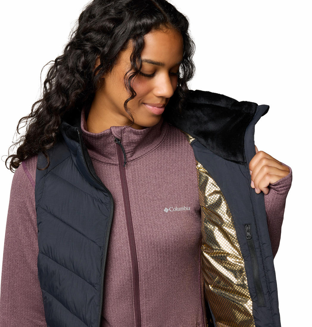 Columbia Women Black Joy Peak II Long Vest - Image 7