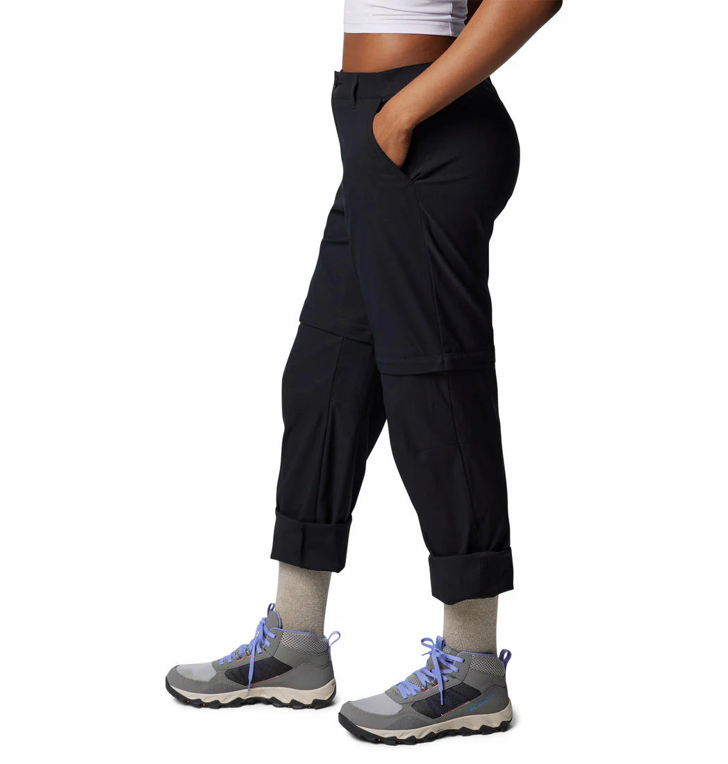 Columbia Women Black Leslie Falls Convertible Pant - Image 4