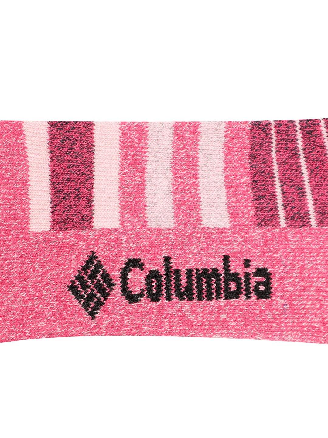 Columbia Women Black Moisture Control Stripe Crew (2 Pair) (Non Returnable) - Image 3