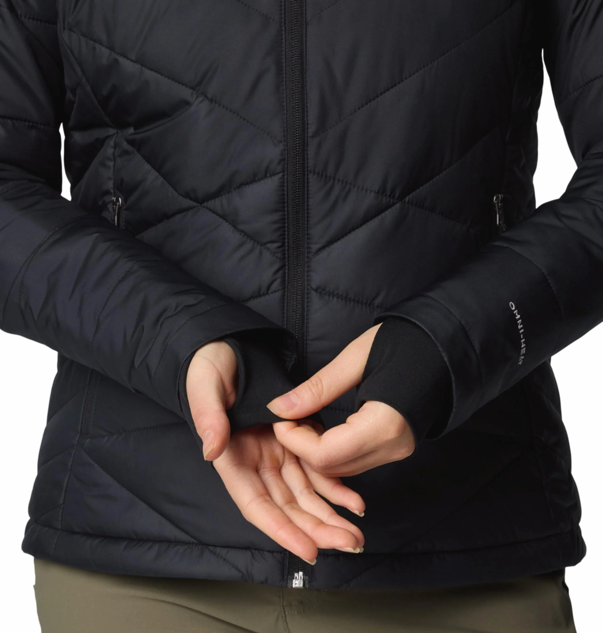 Columbia Women Black Heavenly Hooded Jacket - Image 9