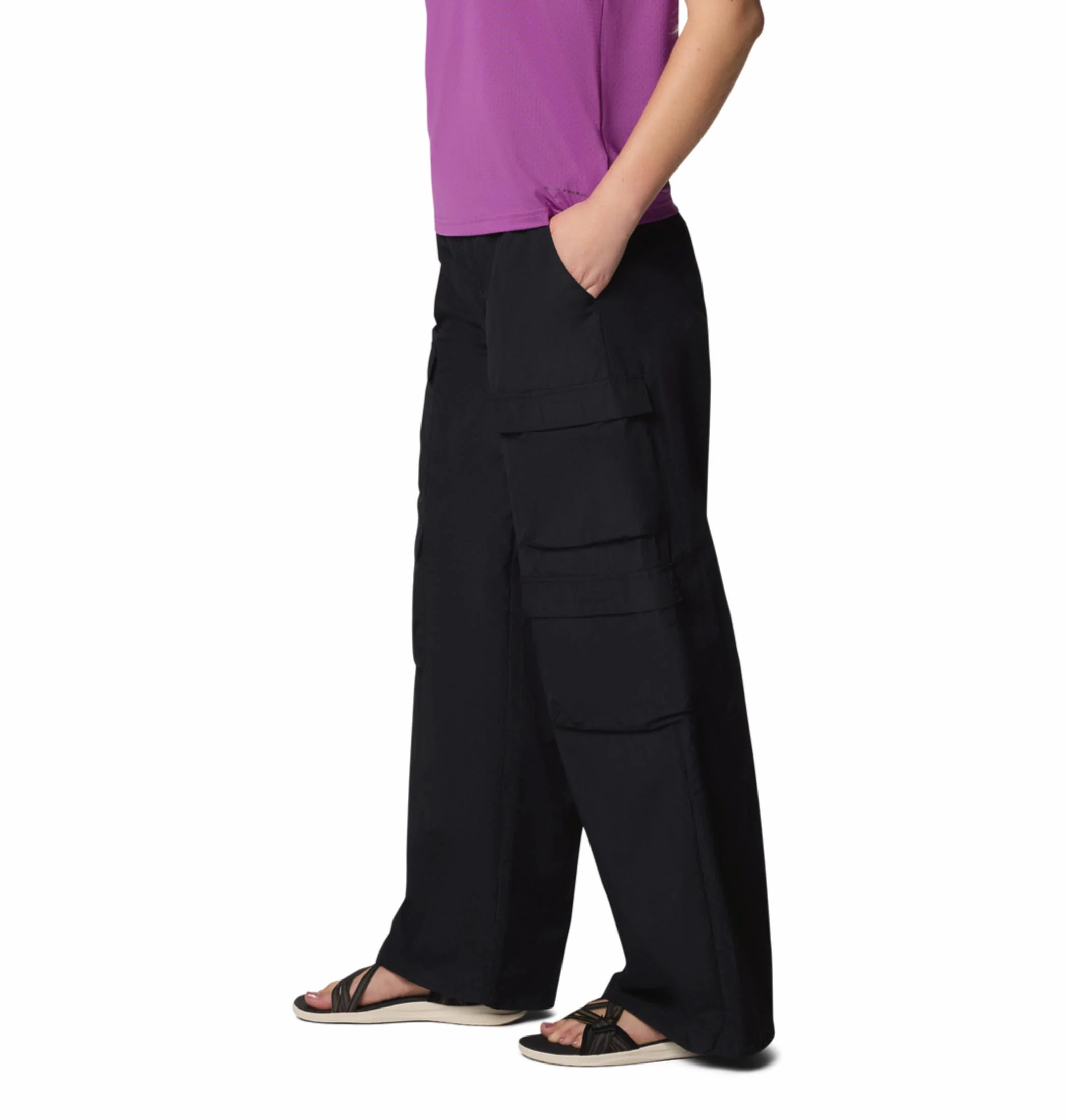 Columbia Women Black Elevated View Parachute Pant - Image 4