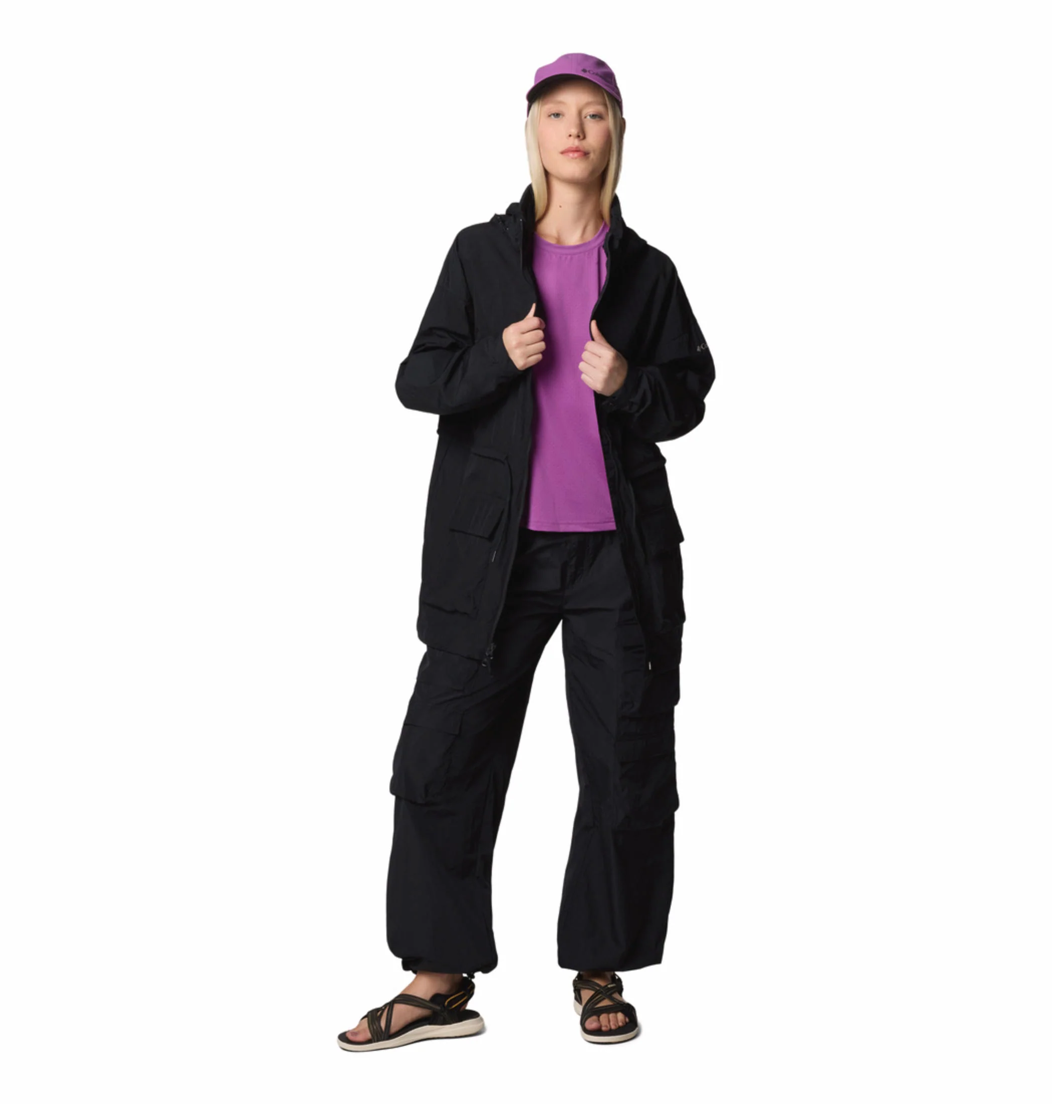 Columbia Women Black Elevated View Parachute Pant - Image 6
