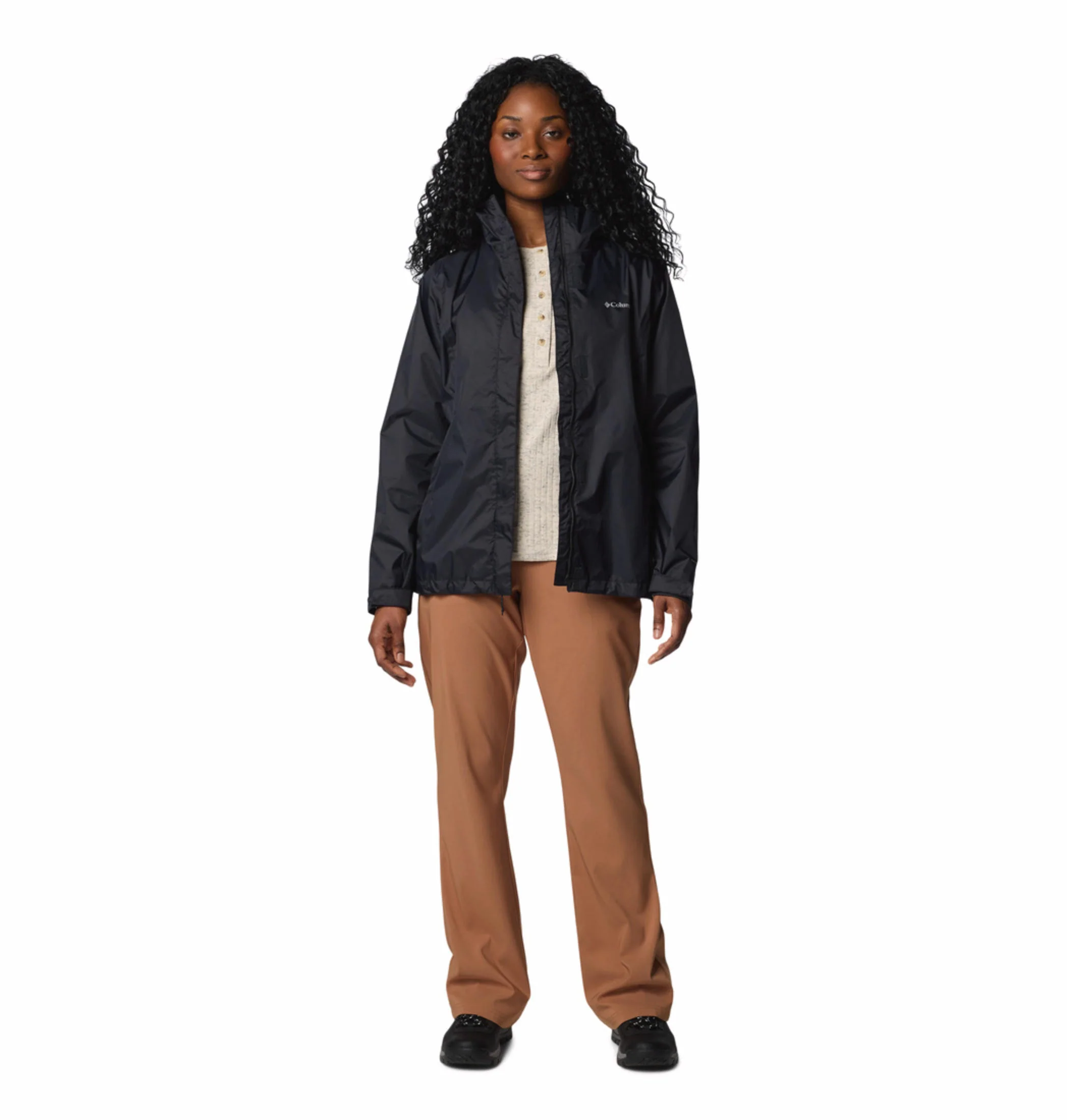 Columbia Women Black Arcadia II Jacket Waterproof - Image 6