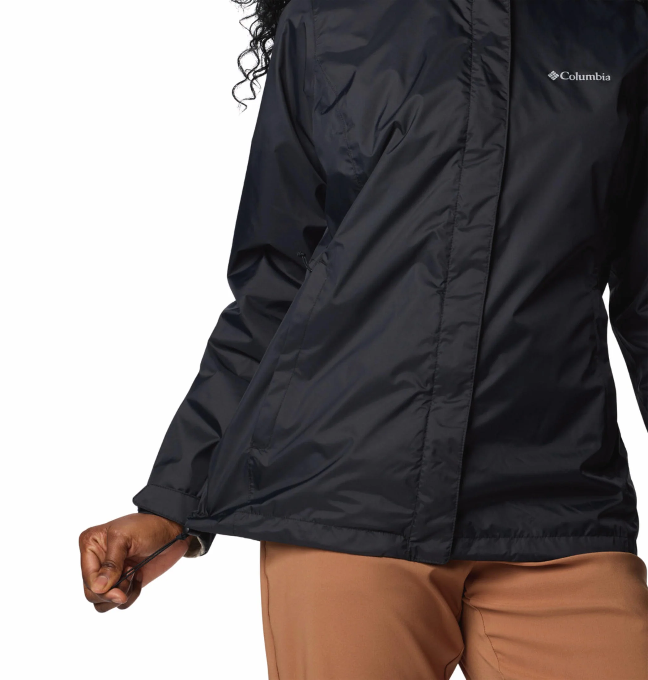 Columbia Women Black Arcadia II Jacket Waterproof - Image 8