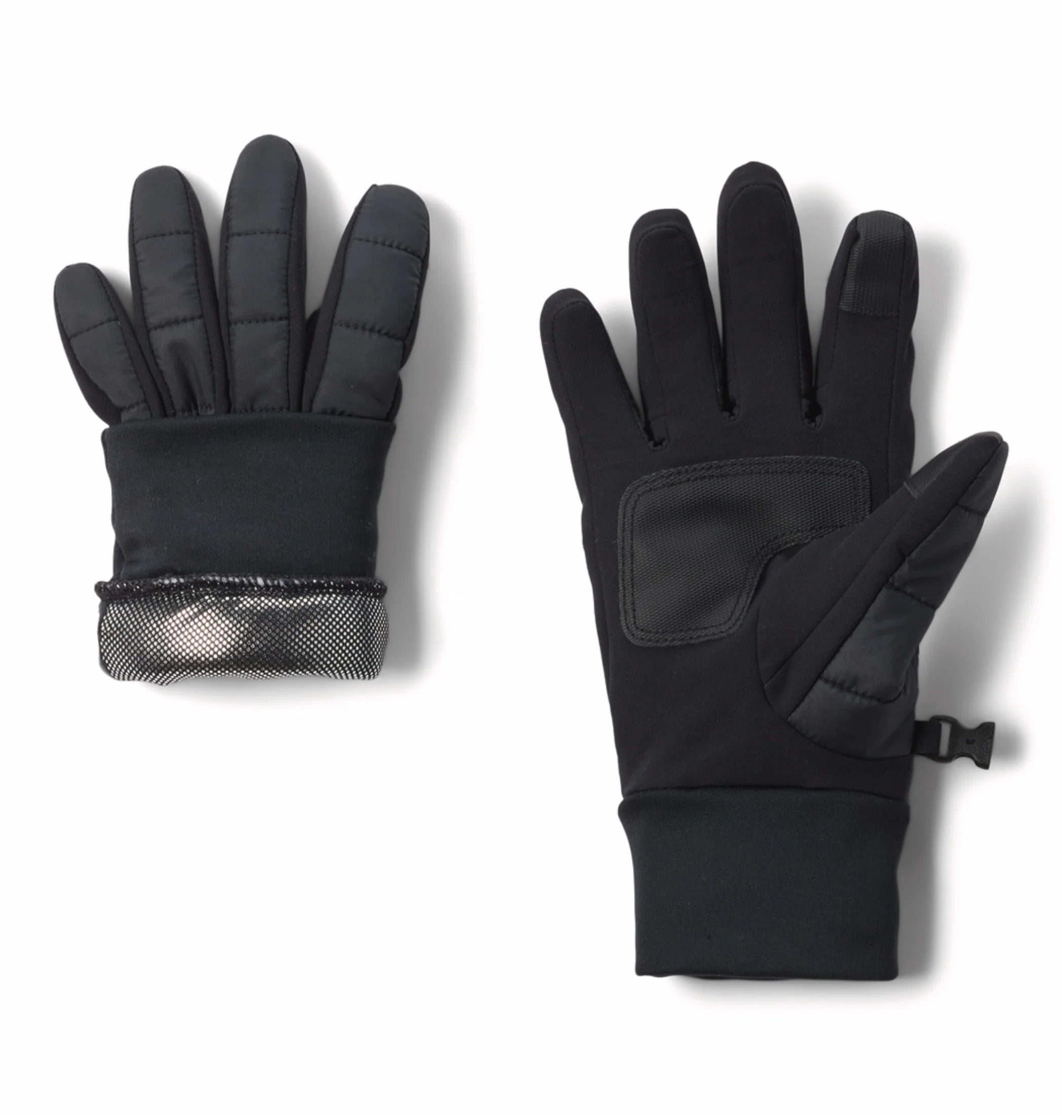 Columbia Womens Black OmniHeat Reflective W Powder LiteII Gloves - Image 4