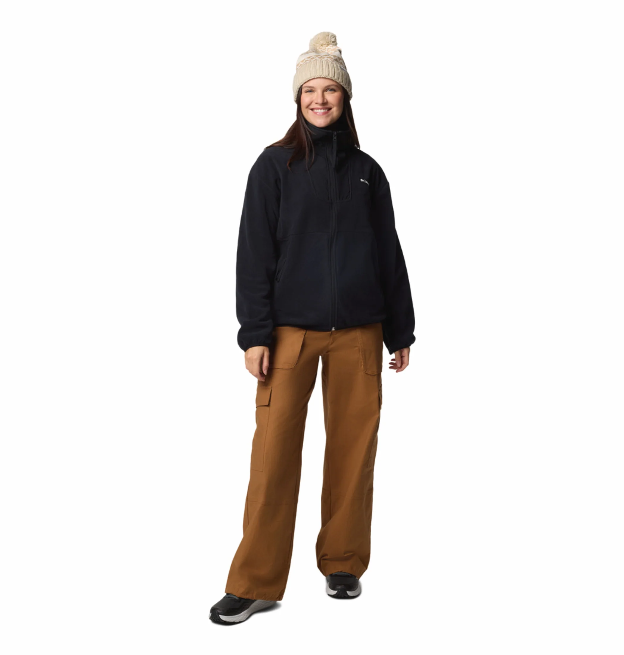 Columbia Women Black Sequoia Grove Full Zip Fleece - Image 4